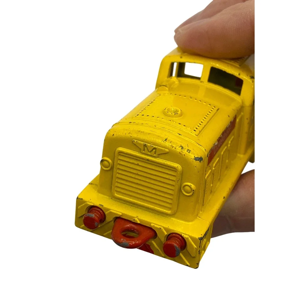 Matchbox Superfast No 24 Diesel Shunter 1978 Lesney Yellow‎ Red Made In England